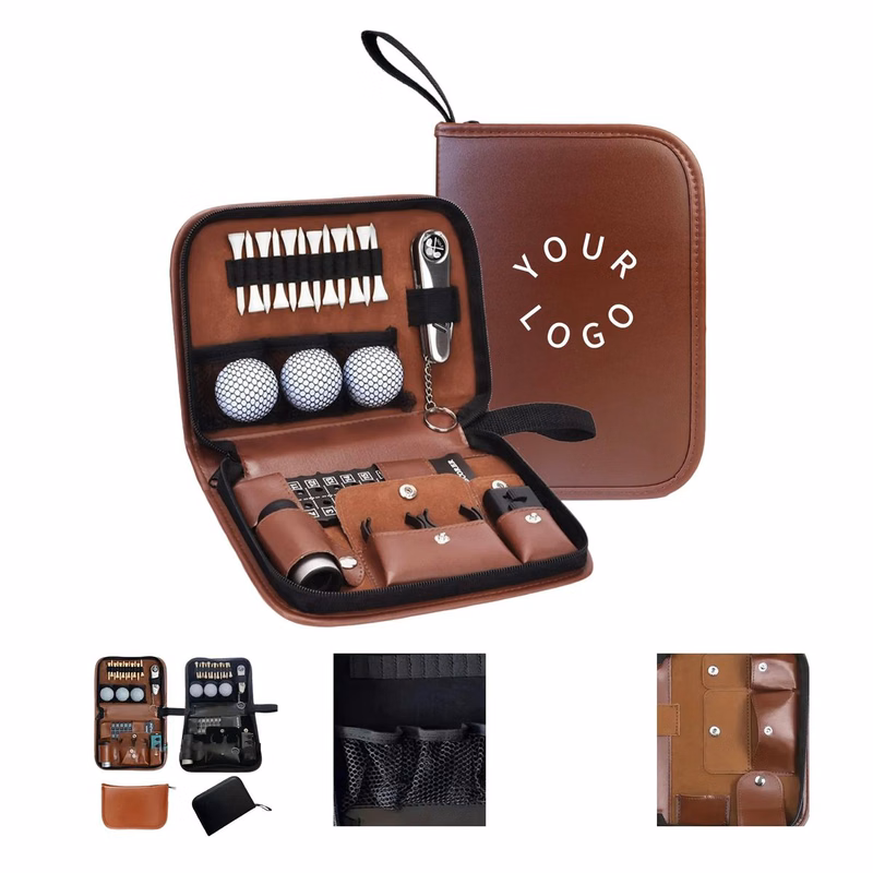 Waterproof PU Organizer Bag for Golf Accessories