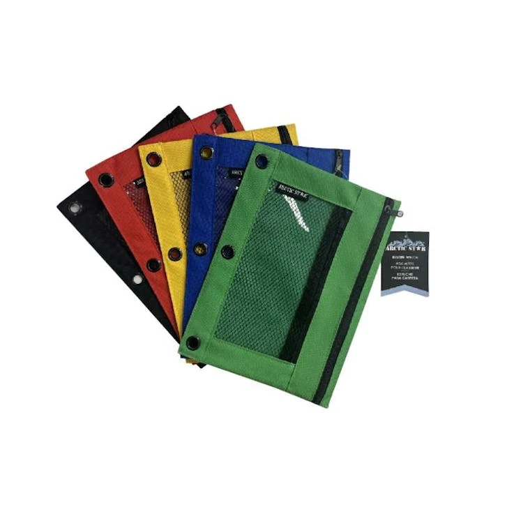 Double Zipper Pencil Pouch 1