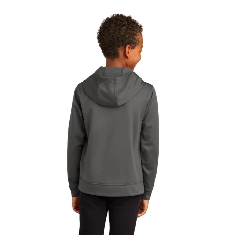 Port & Company Youth Performance Fleece Pullover Hooded Sweatshirt. 1