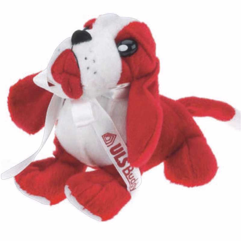 8" Beanie Dog- Red Bloodhound