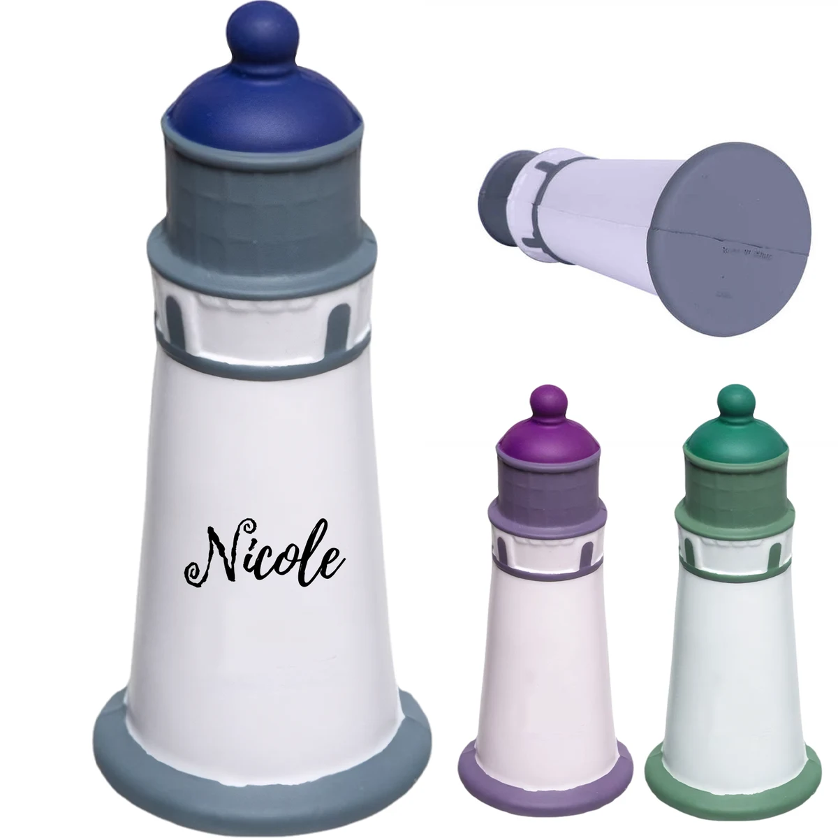 PU Foam Lighthouse Stress Reliever Toys 1