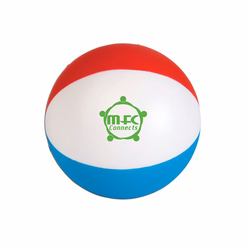Beach Ball Shape Stress Ball