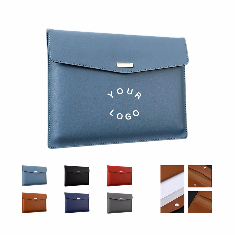 PU Leather Folder with 13 Inch Size and Organized Storage