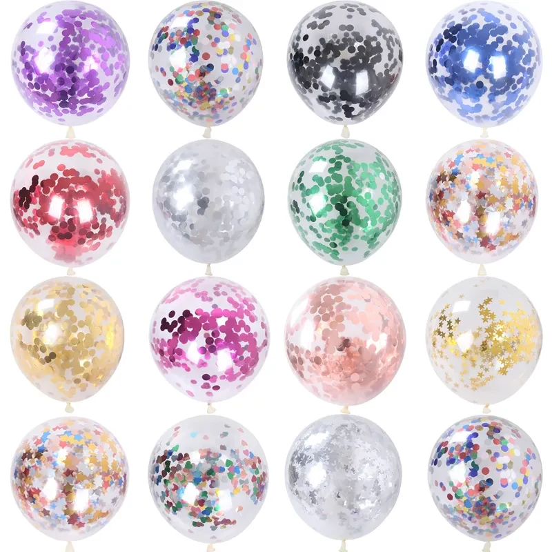 Confetti Sequin Latex Balloon 1