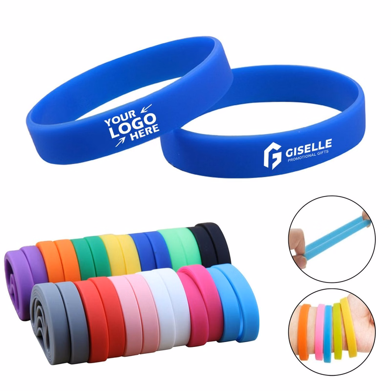 Premium Multicolor Custom Silicone Event Wristbands