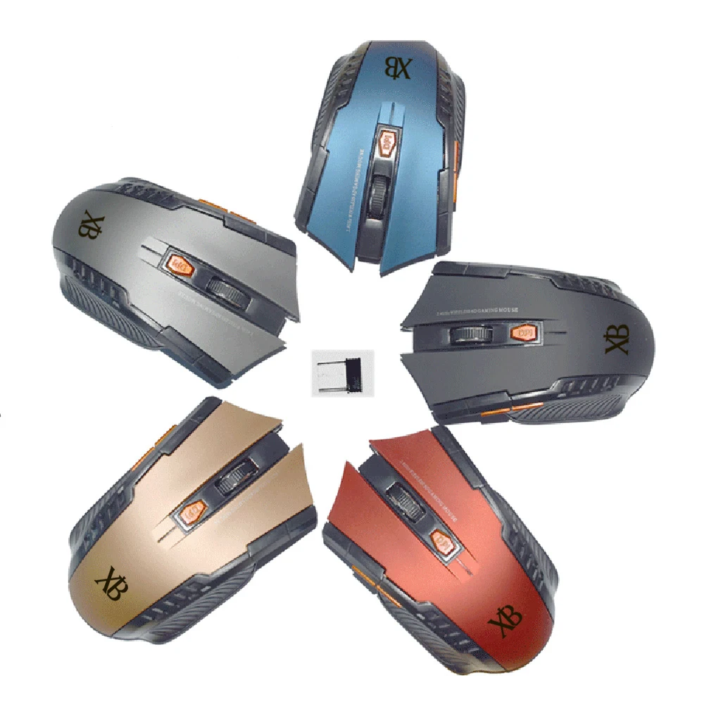2.4G Optical Silent Computer Mouse with USB Receiver 1