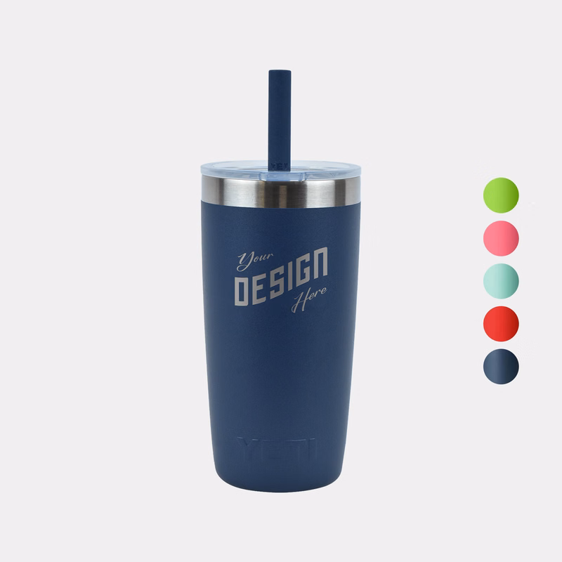 YETI® Rambler® Stainless Steel Insulated Kids 10 oz Straw Tumbler