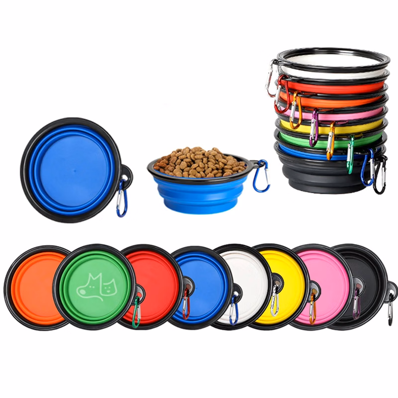 Outdoor Collapsible Dog Bowls