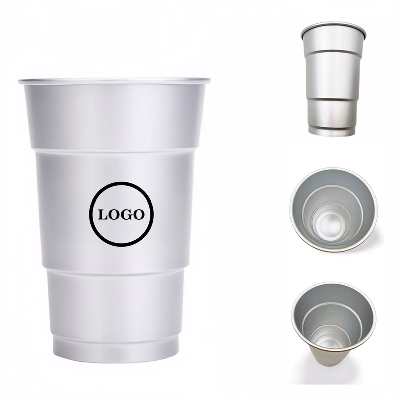 Durable Reusable Aluminum Party Cup
