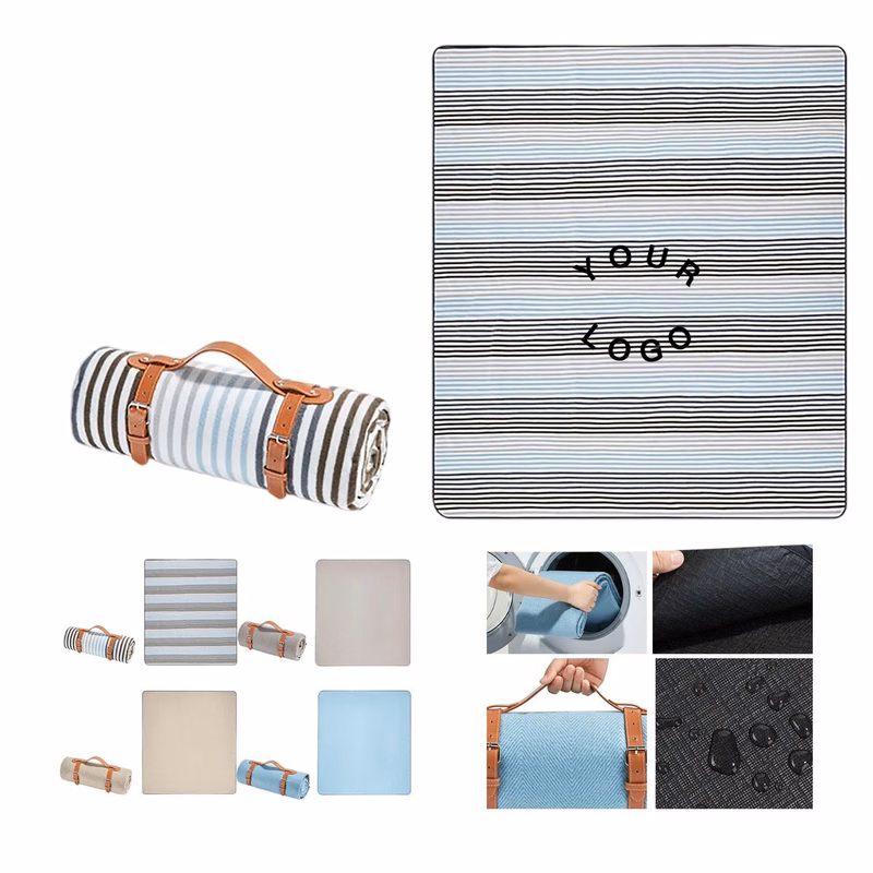 Cotton Foldable Picnic Mat with Waterproof Surface