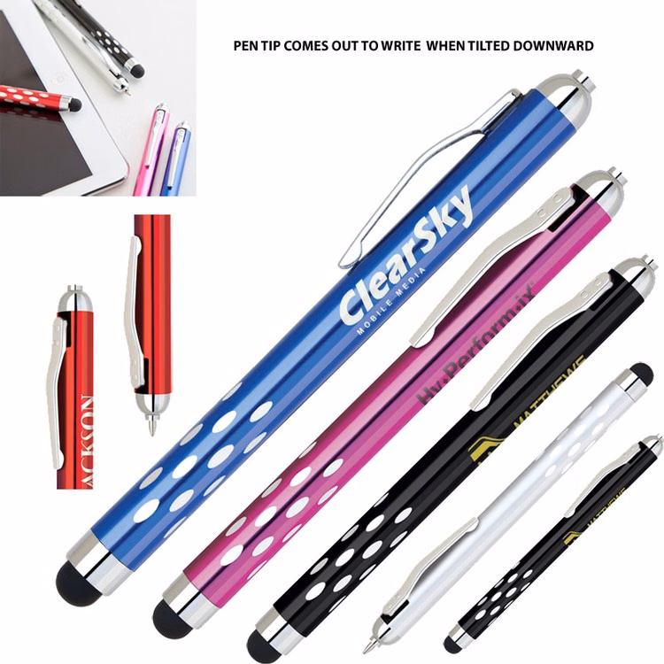 2 in 1 Metal Gravity Stylus Ballpoint Pen