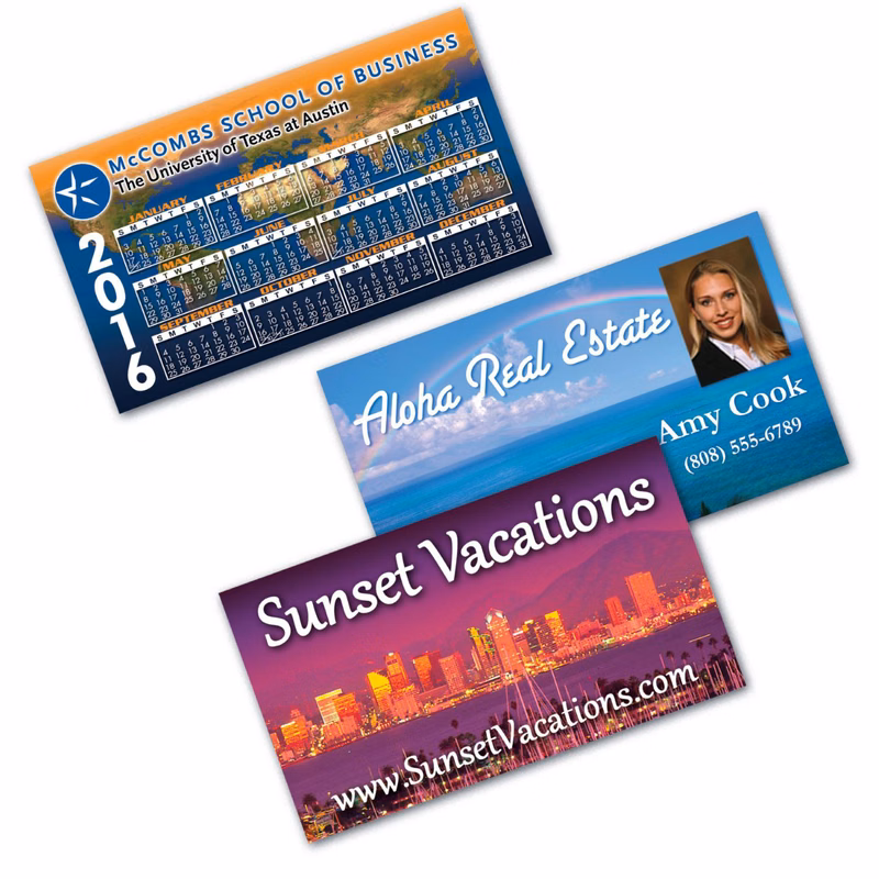 USA Business Card Magnets
