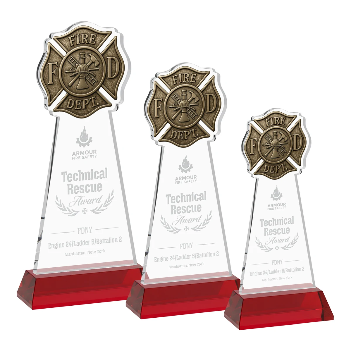 Fire Dept Award on Hartford Base - Red 1