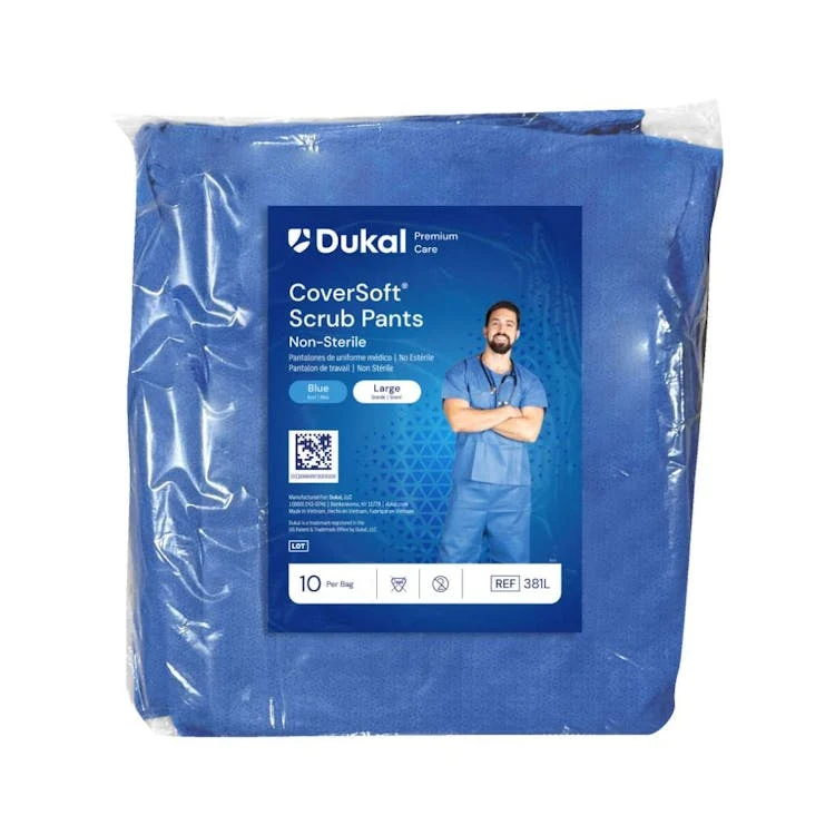 Scrub Pants Blue - Large 1