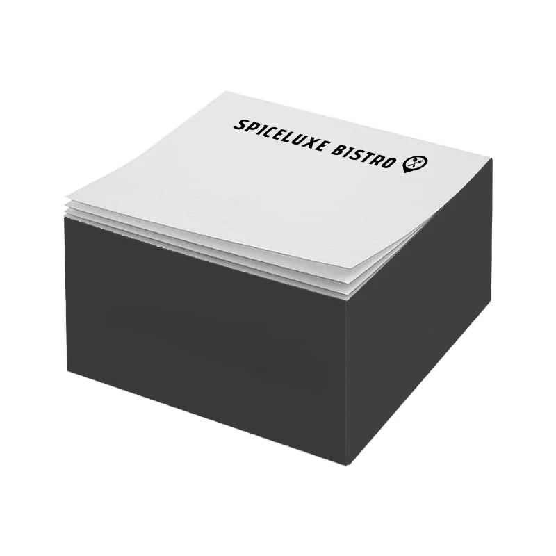Post It; Full Color Notes Half Cube 1