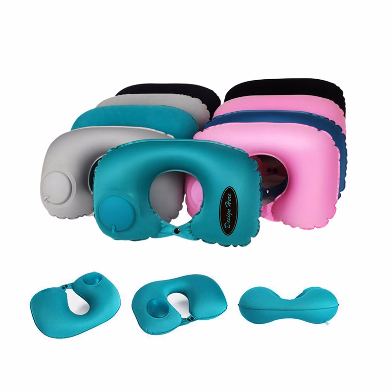 Self Inflatable U Shape Pillow