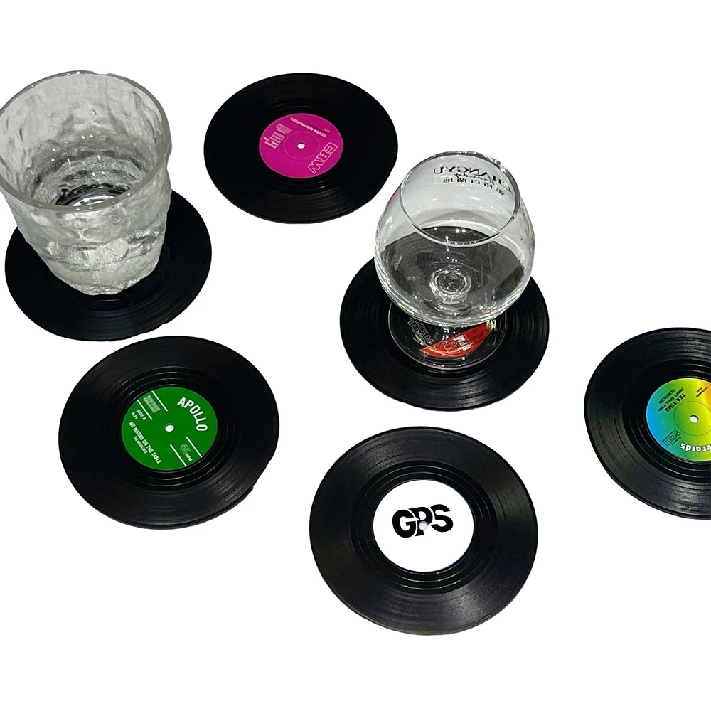 4 " Vinyl Record Retro Coaster 1