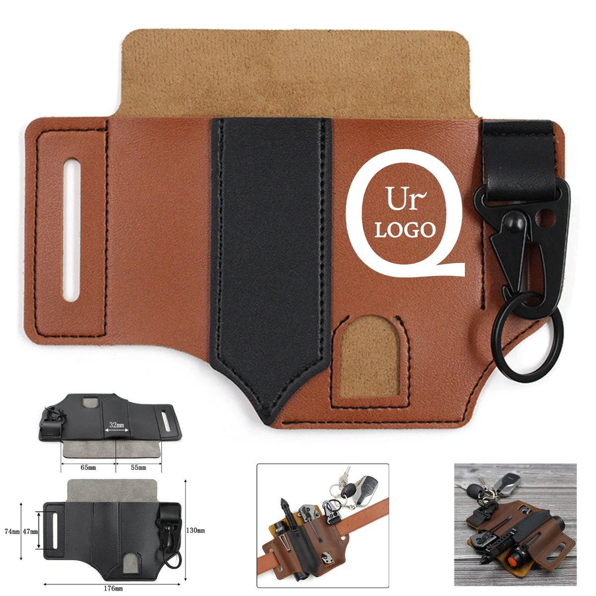 Edc Pu Belt Pouch 1