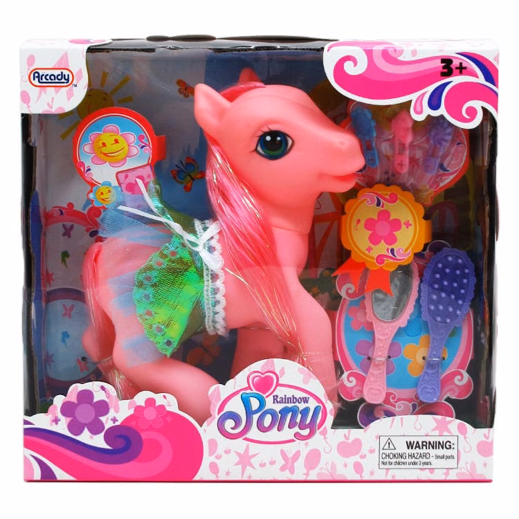 Rainbow Ponies 8.25"