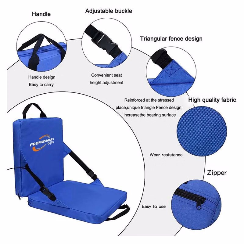 Portable Oxford Stadium Chair Cushion