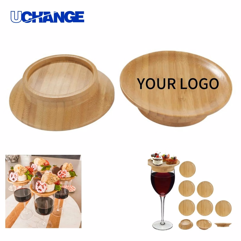 Wooden Coaster for Wine Glass Protection