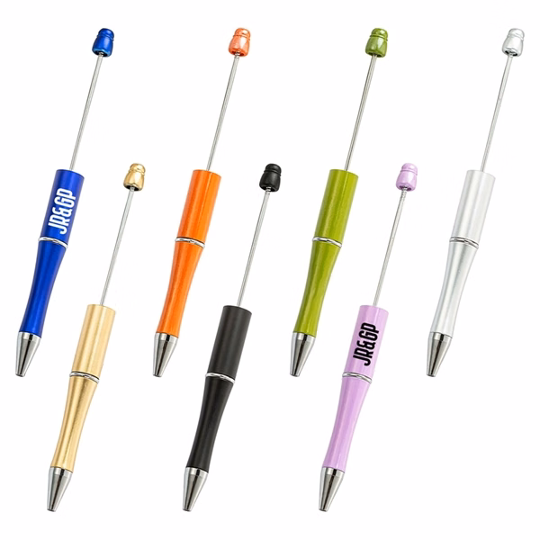 Custom 5.5 In DIY Beadable Plastic Ballpoint Pen — Creative Customization
