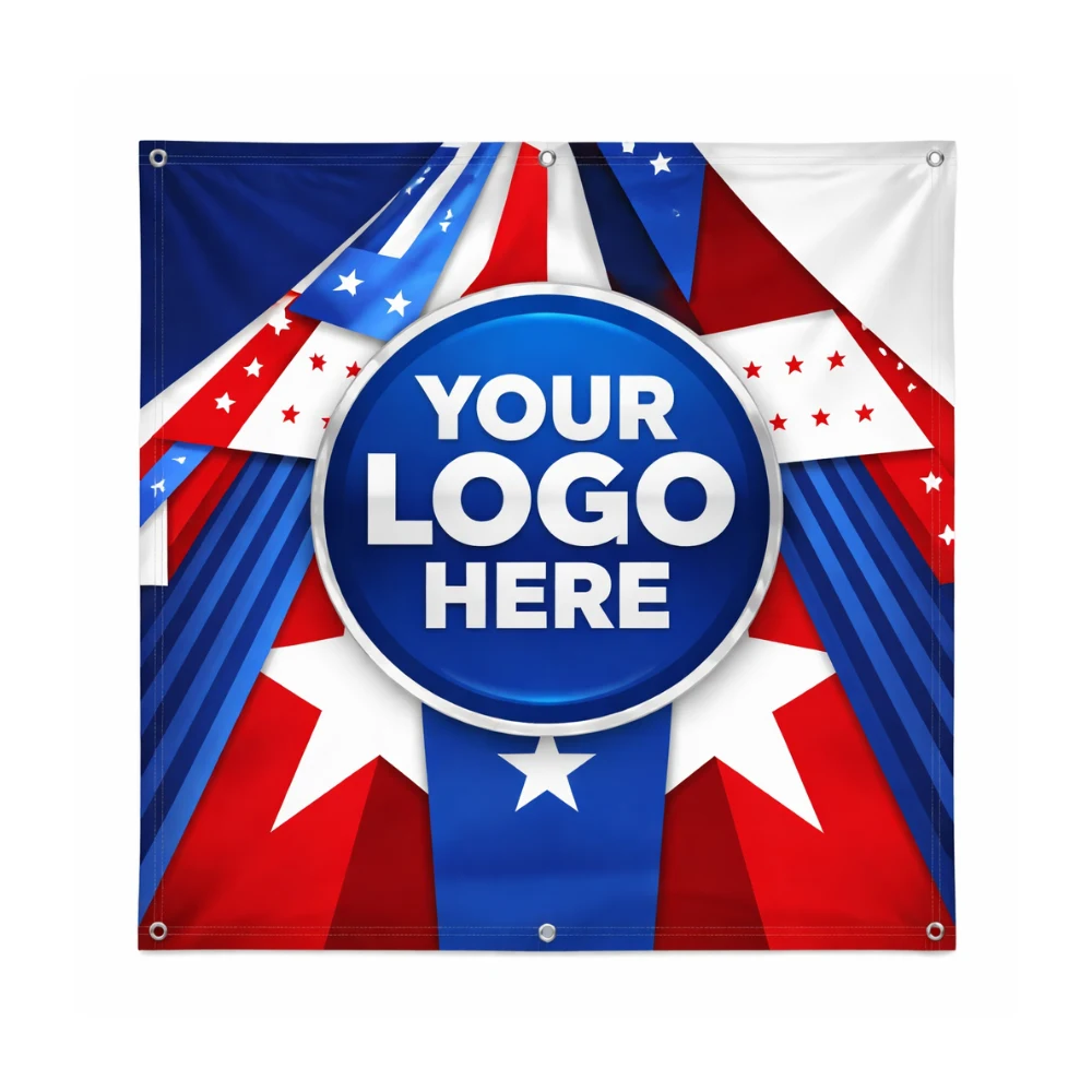 4'x4' Digital Print Vinyl Banner Single sided (Fabric Only) 1