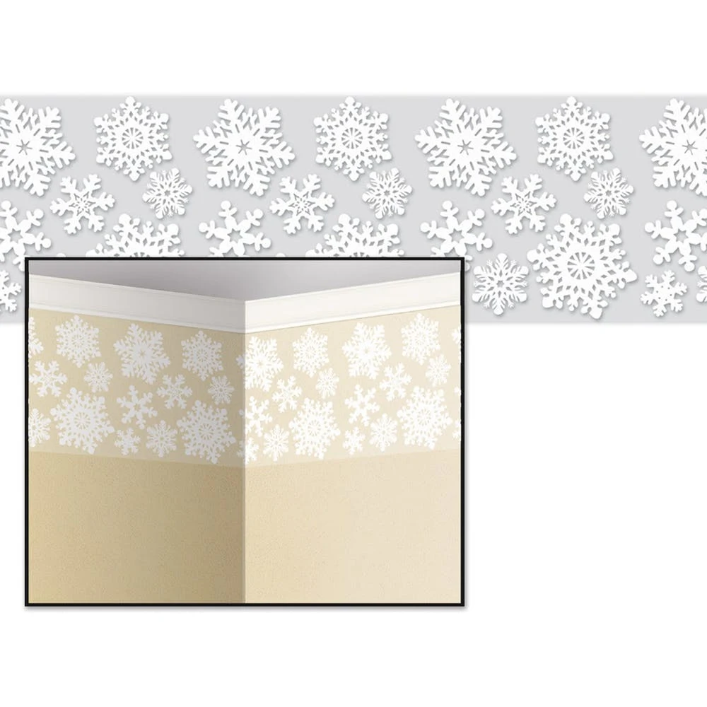 Snowflake Ceiling Borders - 24" x 30' 1