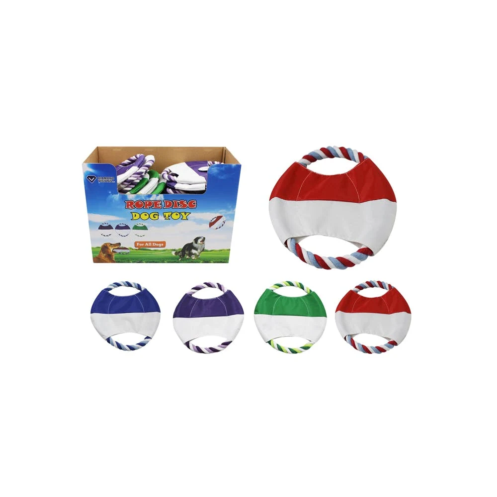 Dog Rope Disks Assorted 1