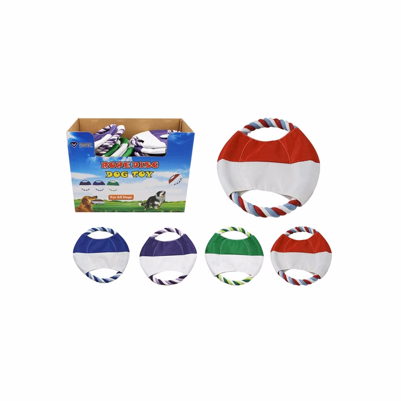 Dog Rope Disks Assorted