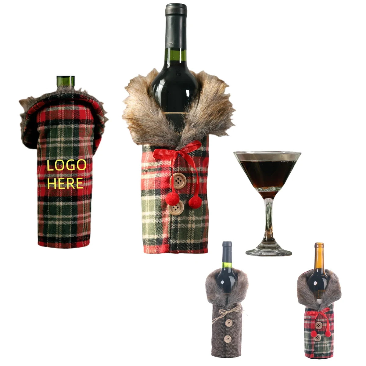 Red Wine Bottle Bag 1
