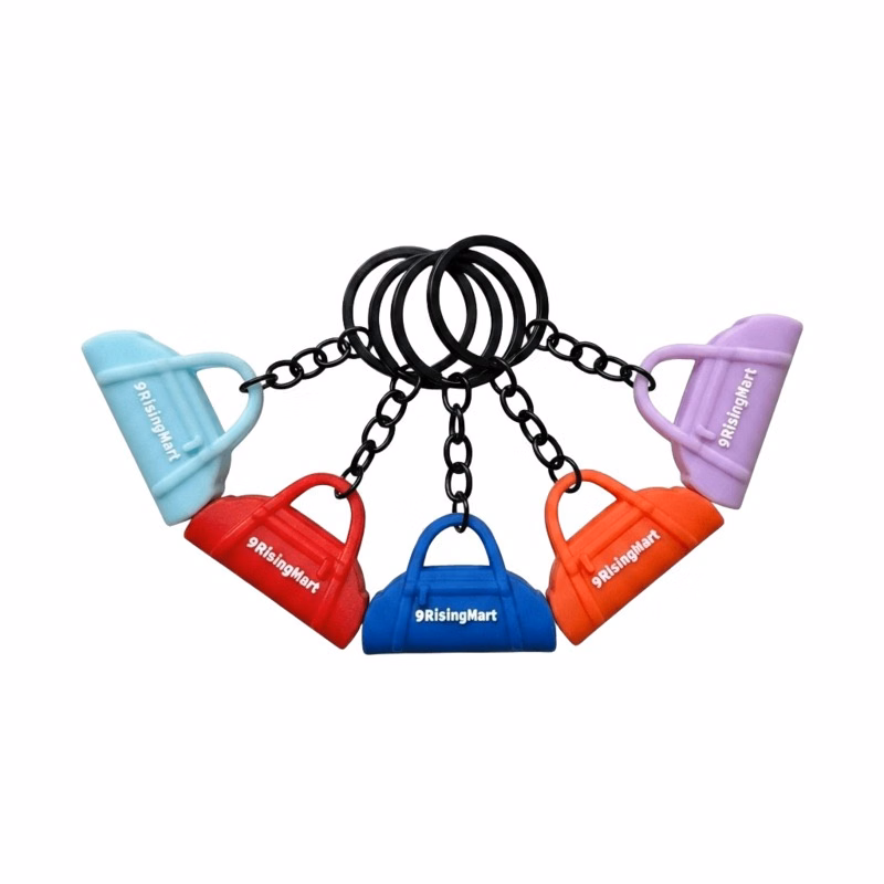 Mini Yoga Mat Keychain Holder