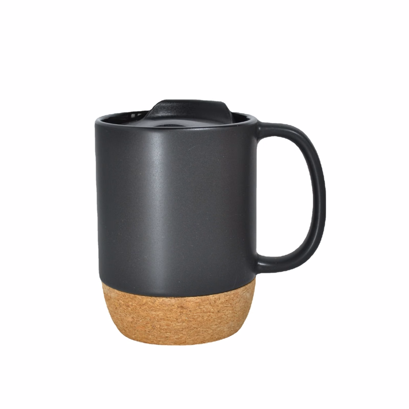 12 oz Ceramic Mug with Cork Base