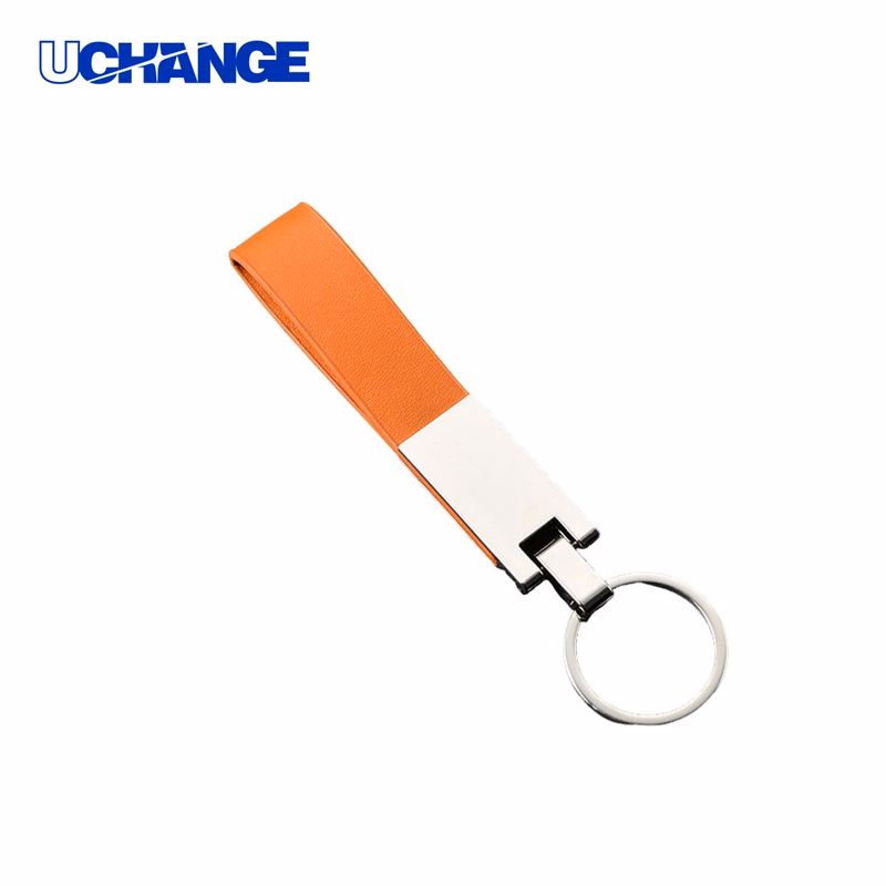PU Strap Metal Key Ring Holder for Daily Carry