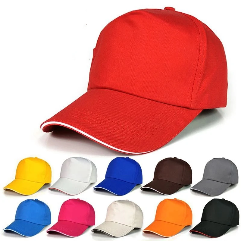 Custom Baseball Caps- Classic Adjustable Plain Hat 1