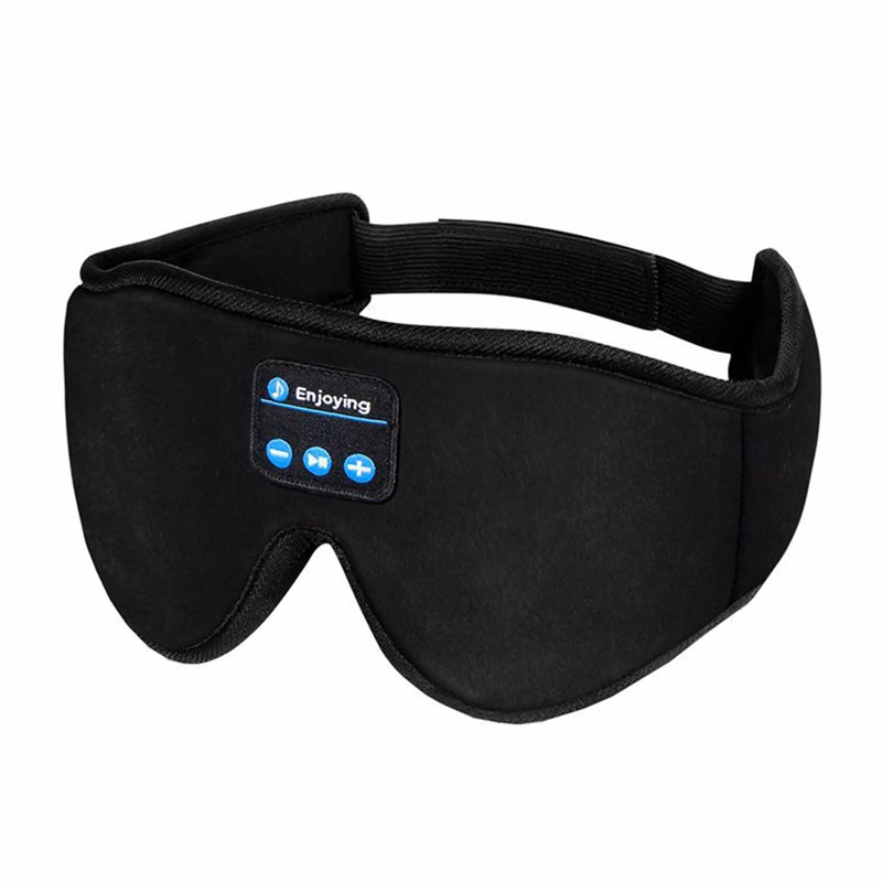 Wireless Music Eye Mask With 3D Binaural Sound And Light-Blo