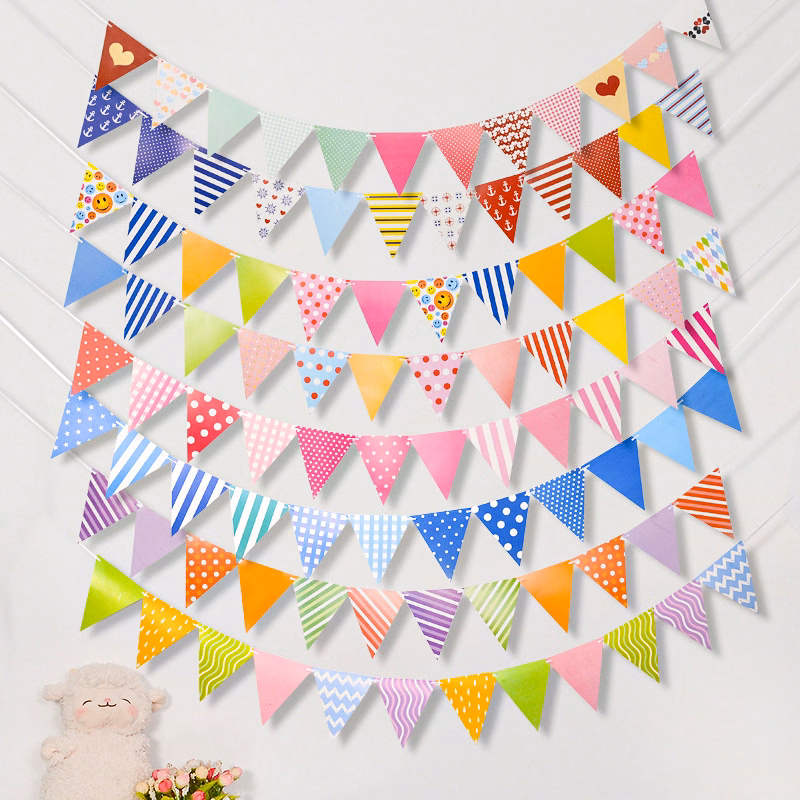 Custom Party Decoration Bunting Pennant