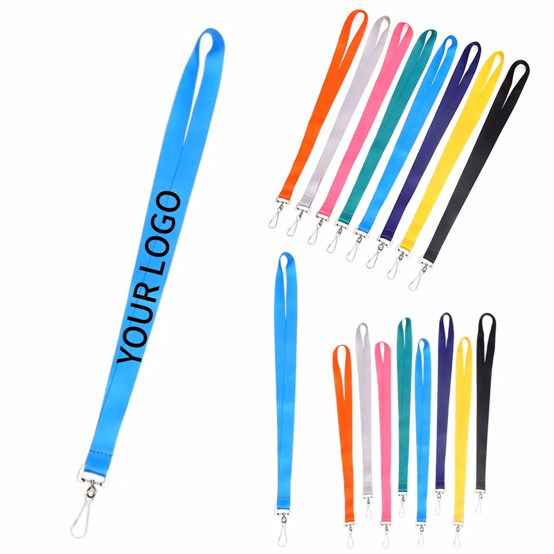 Polyester Lanyard with Hook Lightweight and Practical