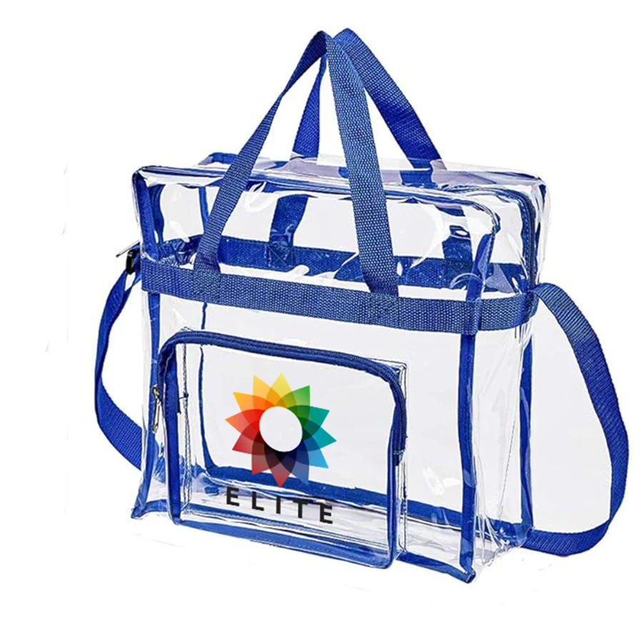 ClearPass Clear Handbag w/ Front Zipper Pocket 1