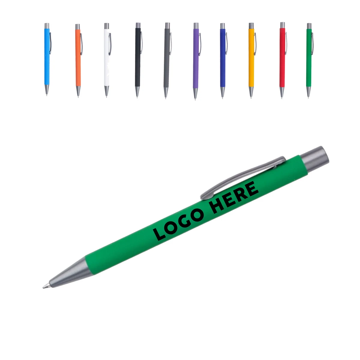 Retractable Aluminum Ballpoint Pen 1