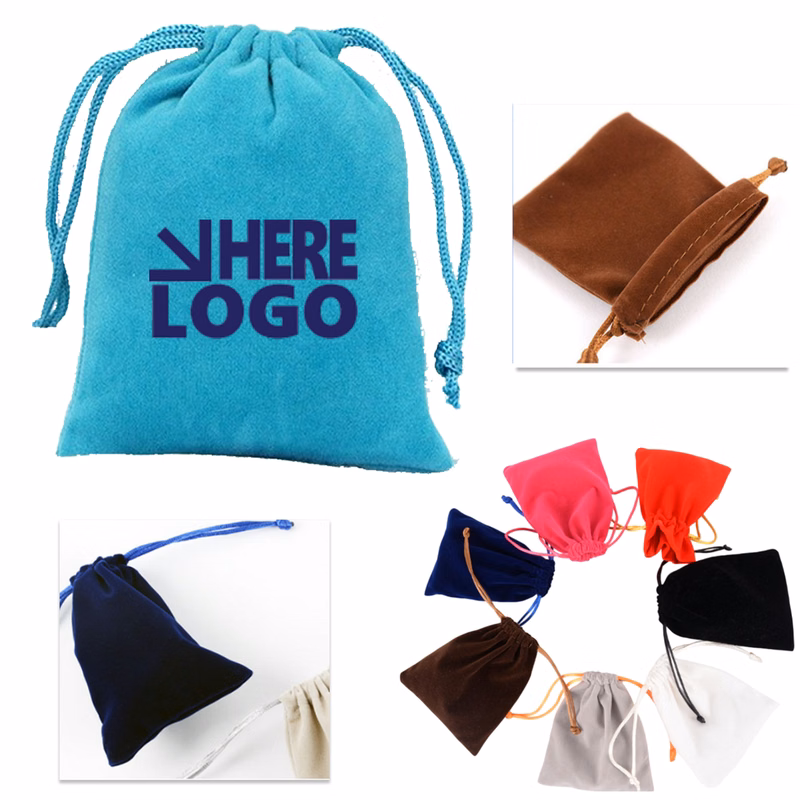 Velvet Jewelry Drawstring Pouch