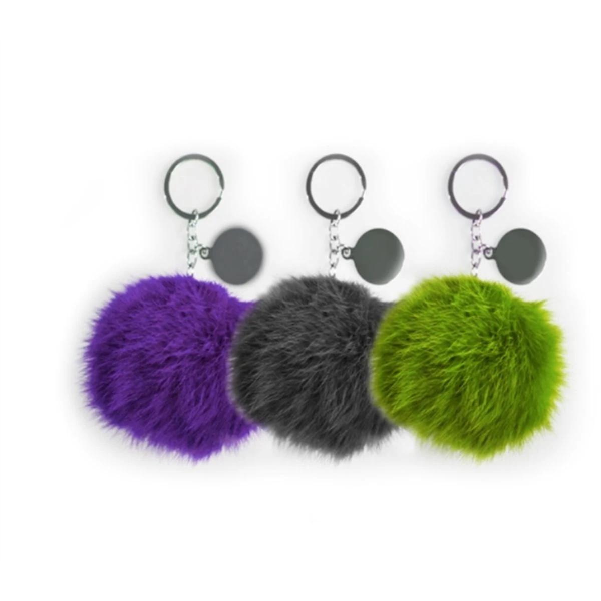 PomPom Fur Keychain 1