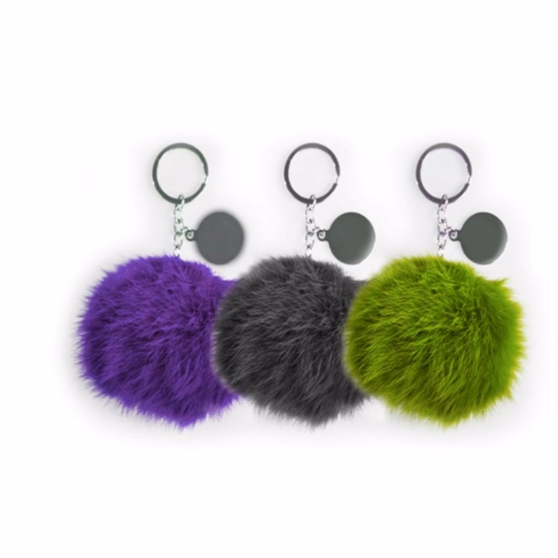 PomPom Fur Keychain