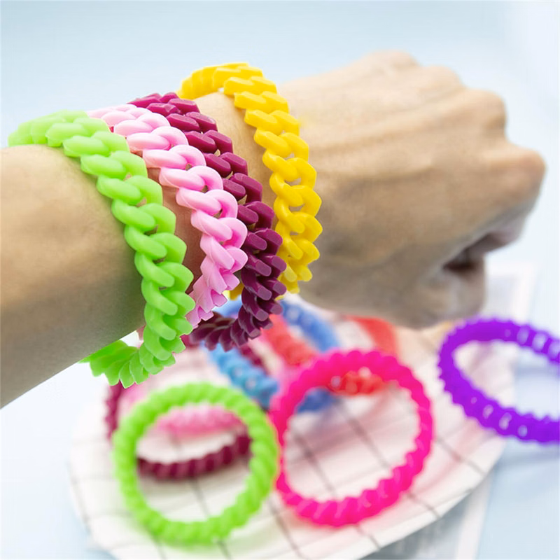 Link Colorful Silicone Bracelet