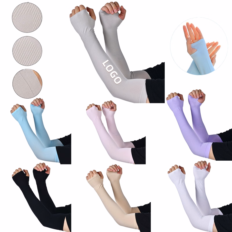Outdoor Breathable Sun Protection Arm Sleeves