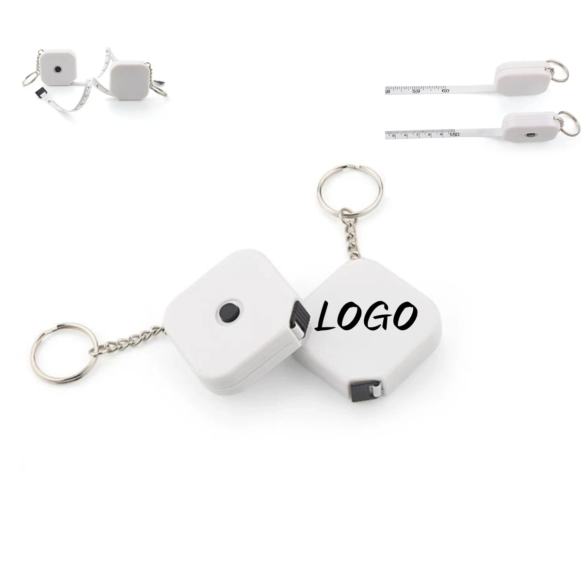 Keychain With Mini Measuring Tape 1