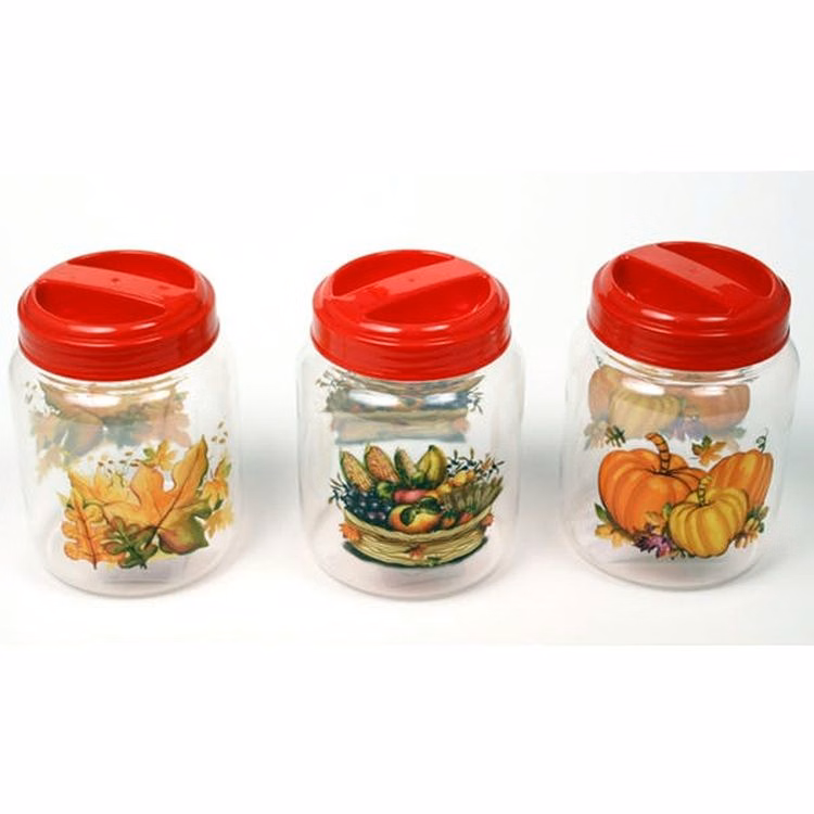 Fall Storage Jars - Assorted Designs