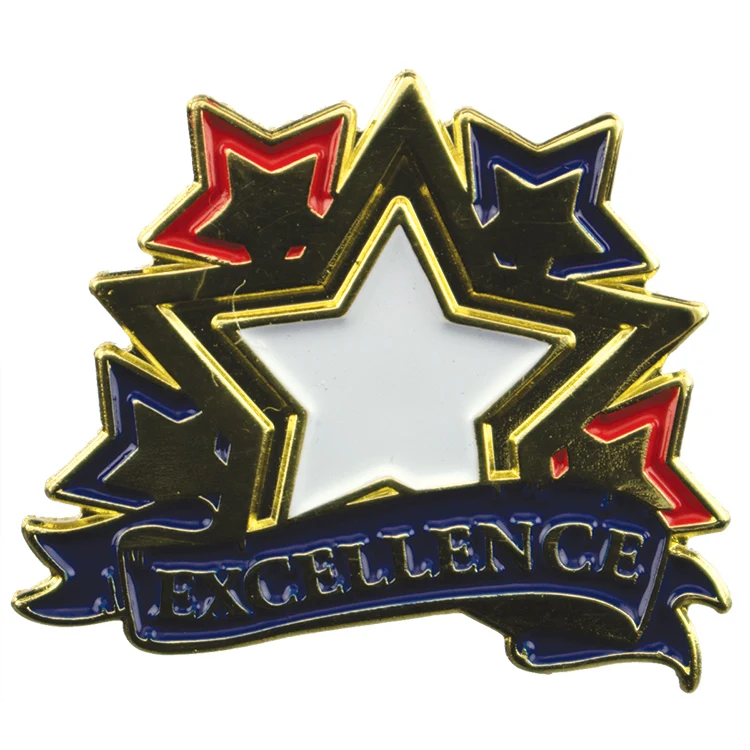 Educational Lapel Pin- Excellence (1-1/8") 1