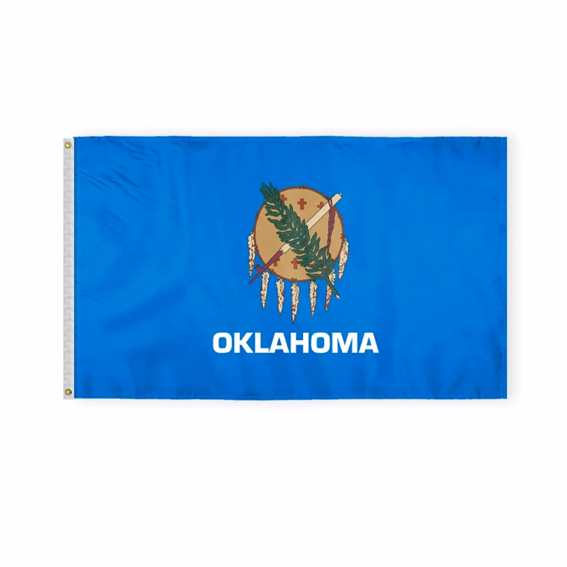3'x5' Oklahoma ePoly Printed Flags