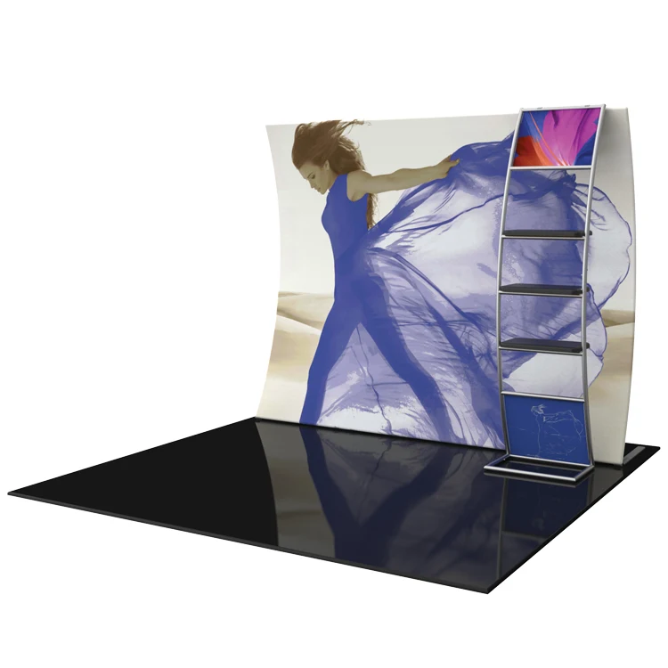 Formulate Master 10ft VC10 Vertical Curved Backwall 1